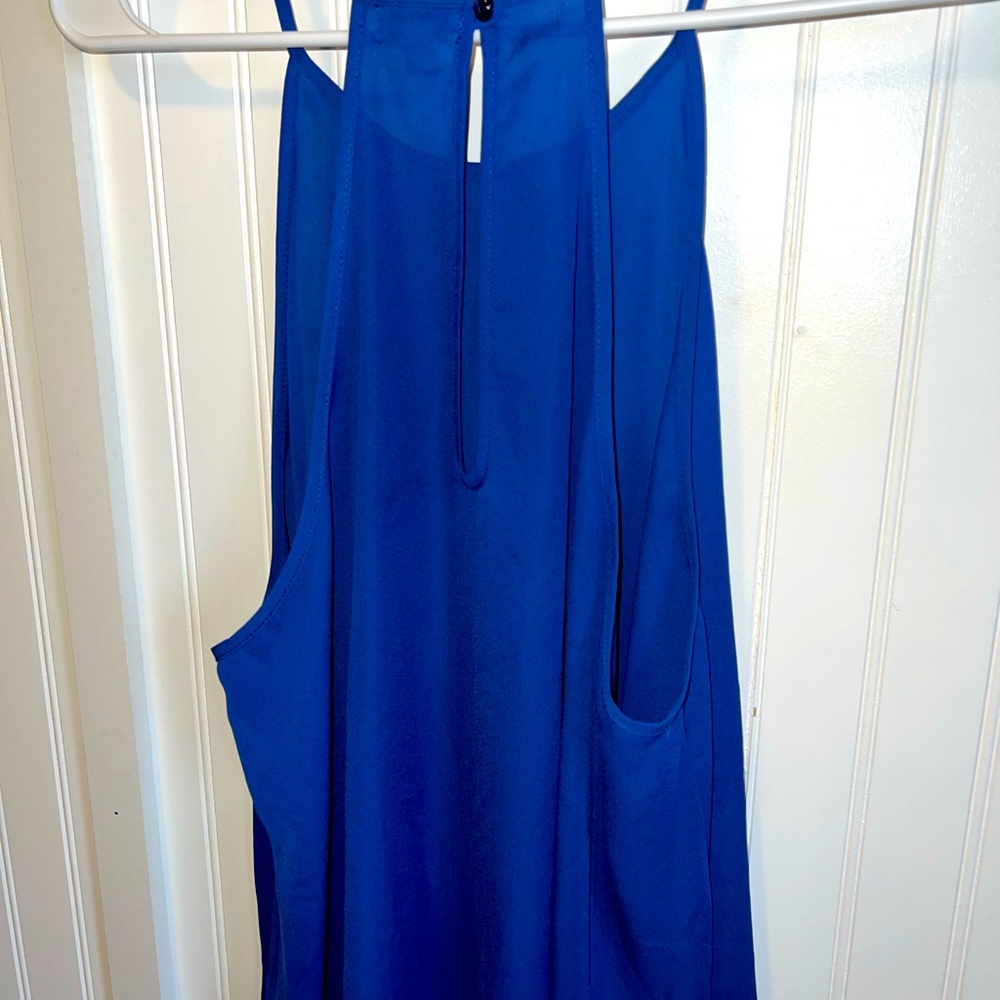 Blue Racerback Tank - Picture 4 of 4